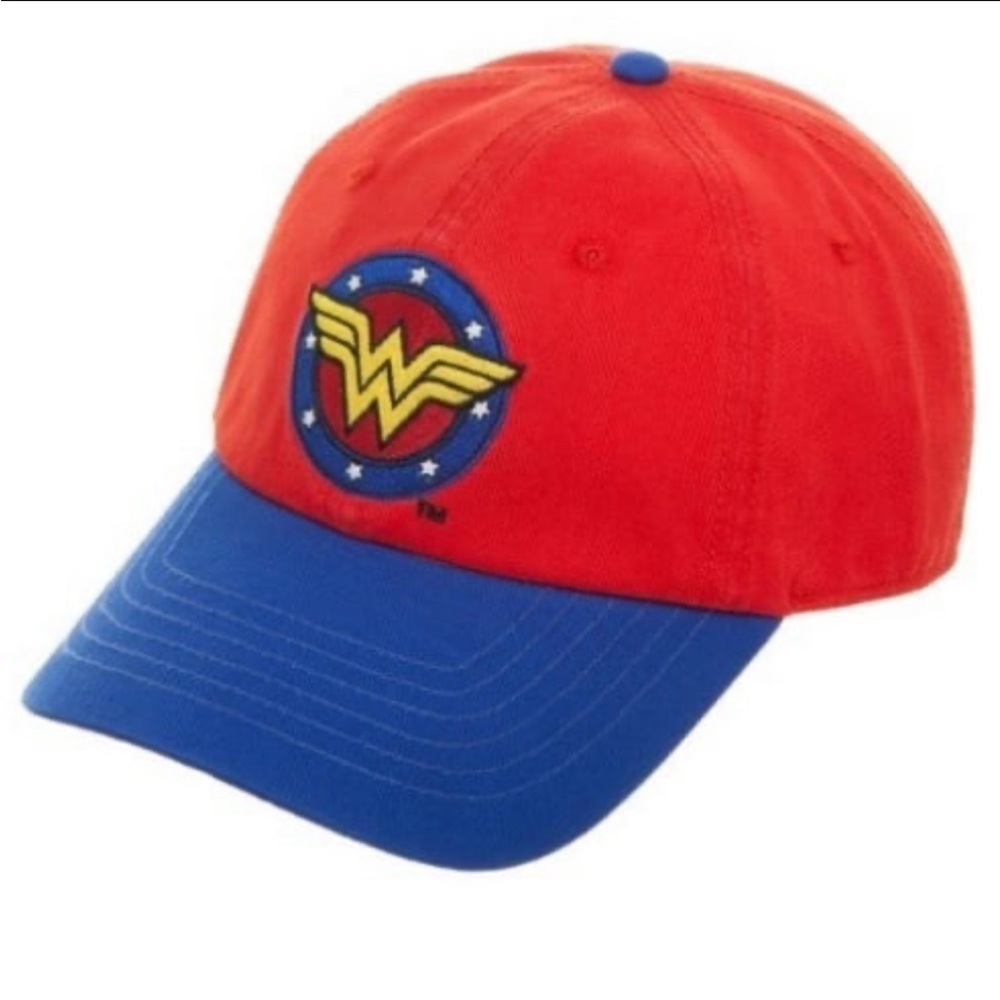 New, NWT Wonder Woman Hat, Baseball Cap, Embroidered